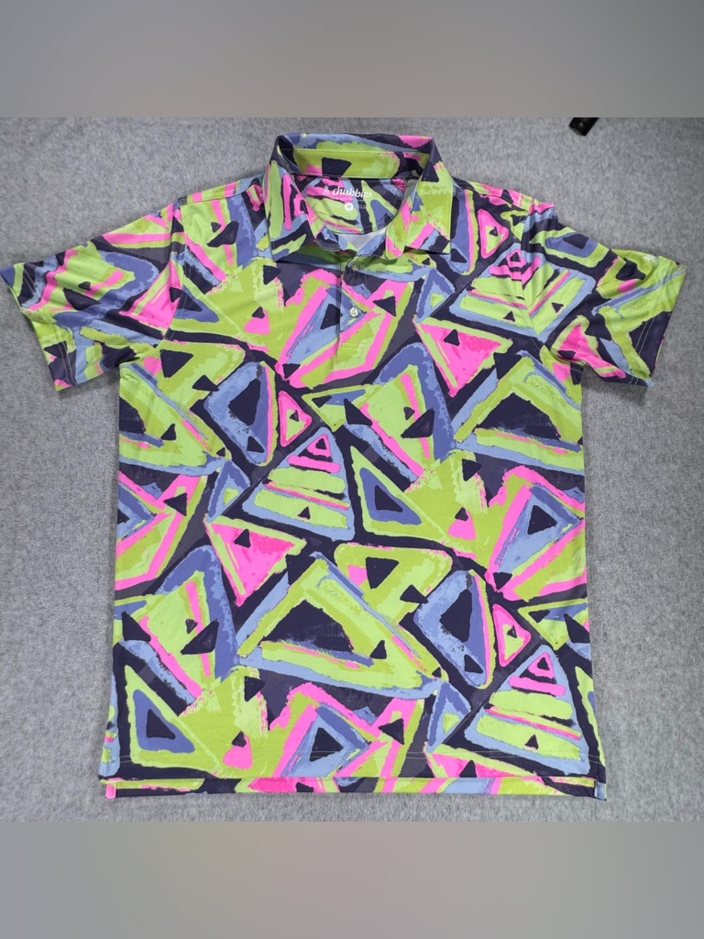 Chubbies “The Retro Exploding Nacho” Men’s Performance Polo Medium